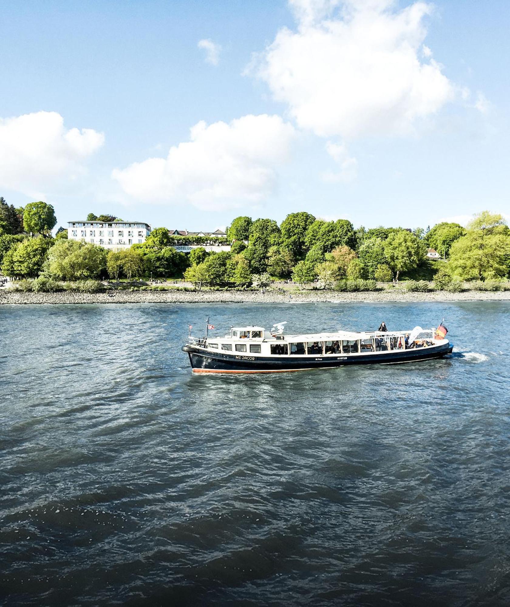 Hotel Louis C. Jacob Hamburg Dış mekan fotoğraf The River Dart