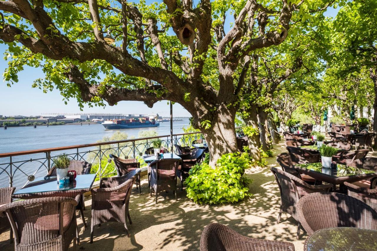 Hotel Louis C. Jacob Hamburg Dış mekan fotoğraf The River Café